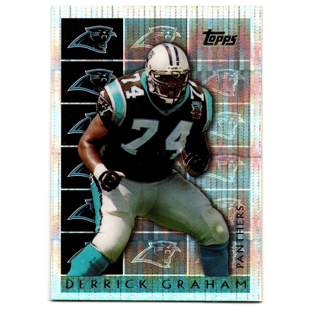 1995 Topps Panthers Derrick Graham Rookie RC #437 Foil